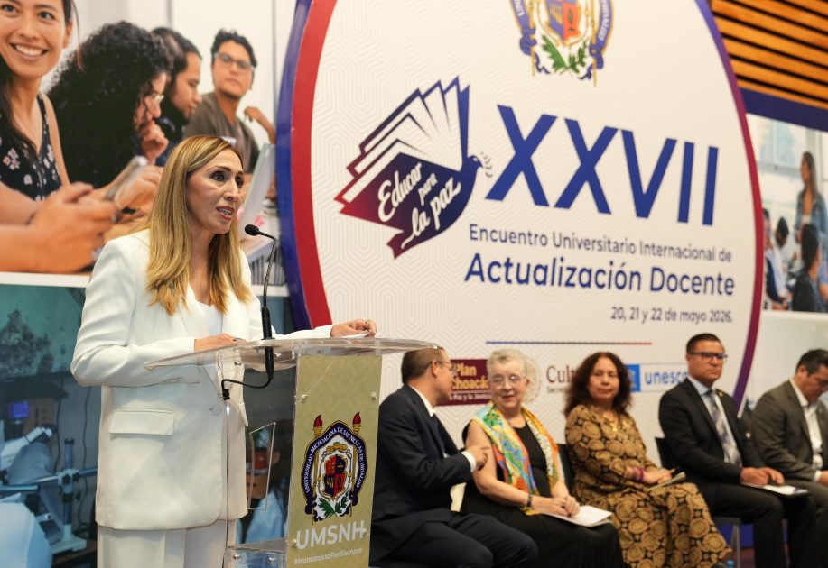 UMSNH, promotora de cultura de paz: Gobierno de México