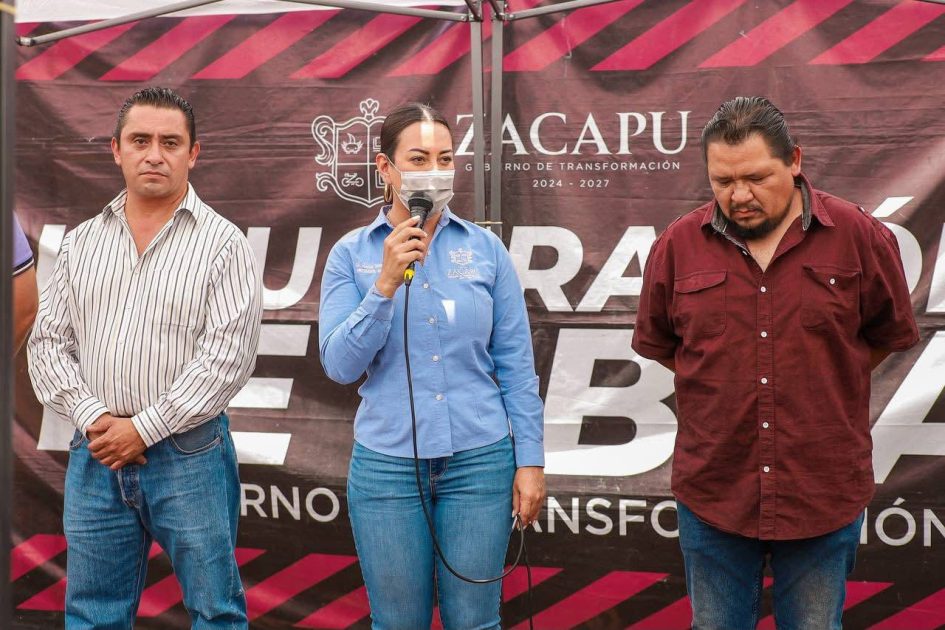 Con obras que responden a las necesidades de la gente, Zacapu avanza en la transformación de sus colonias:Mónica Valdez