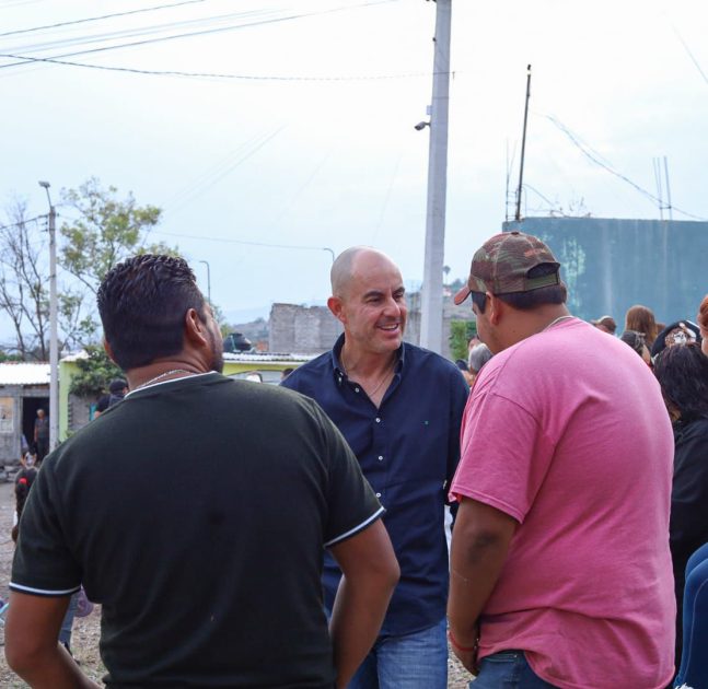 Adolfo Torres acuerda acciones conjuntas para mejorar drenaje en La Aldea