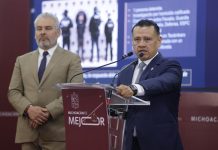Torres Piña reporta baja en homicidios y golpes a estructuras criminales en Michoacán
