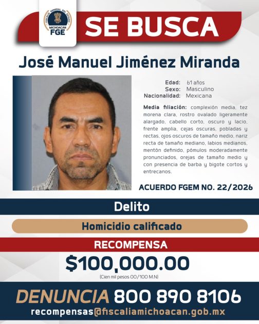 José Manuel Jiménez, Homicida Carlos Manzo