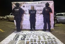 Guardia Civil asegura más de 3.5 kg de droga y detiene a un hombre en Morelia