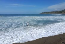 SSM verifica calidad de las playas en la Costa Michoacana