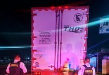 Policía Morelia asegura tractocamión robado y detiene a dos sujetos