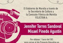 SeCultura Morelia da a conocer ganadores de becas cinematográficas