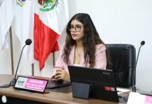 Nueva presidenta del IEM rinde protesta sola; partidos le hacen vacío
