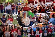Gaby Molina fortalece brigadas en siete municipios de Michoacán