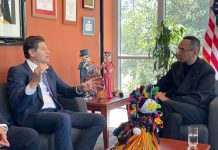 Alfonso Martínez y el Cónsul de México en Sacramento, estrechan coordinación a favor de migrantes