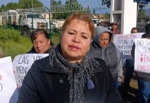 Participación de Violeta Esquivel en protesta de jubilados genera cuestionamientos