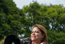 Intensifica Fabiola Alanís el trabajo territorial de Morena en Uruapan