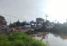 Continúan trabajos de desazolve del Dren Barajas