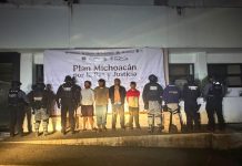 Detenidos 4 implicados tras agresión a fuerzas de seguridad en Uruapan