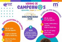 Paola Delgadillo invita a cursos de verano incluyentes en el Centro para la Cultura de la Discapacidad