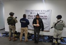 Ejército Mexicano, GN y FGE detuvieron a una persona y aseguraron un inmueble en el municipio de Hidalgo