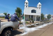 Refuerza Gobierno de Morelia acciones de fumigación en Hacienda Tiníjaro