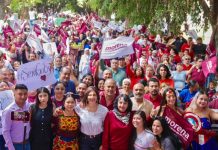 Más de 2 mil personas refrendan la unidad por la Transformación junto a Gaby Molina