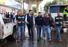 Continúan labores de limpieza y apoyo en colonias afectadas por lluvias