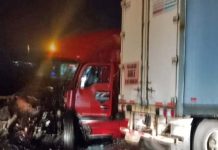 Chocan tractocamiones en la autopista Pátzcuaro-Cuitzeo